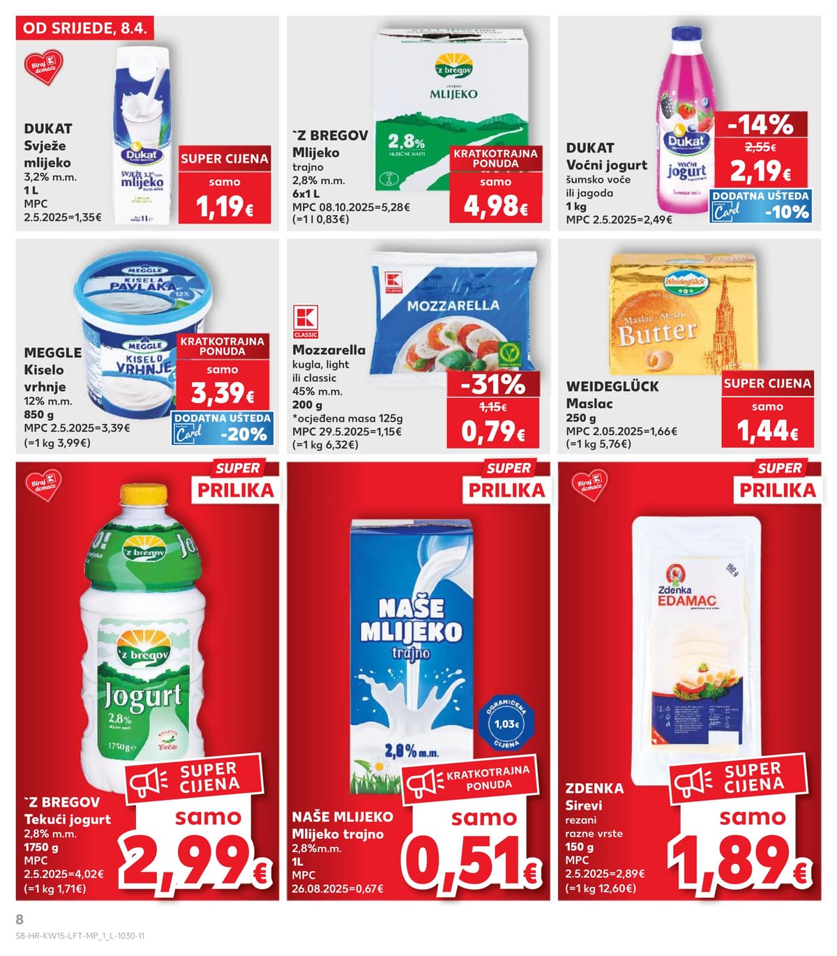 Stranica 8. Kaufland kataloga - Tjedna Akcija