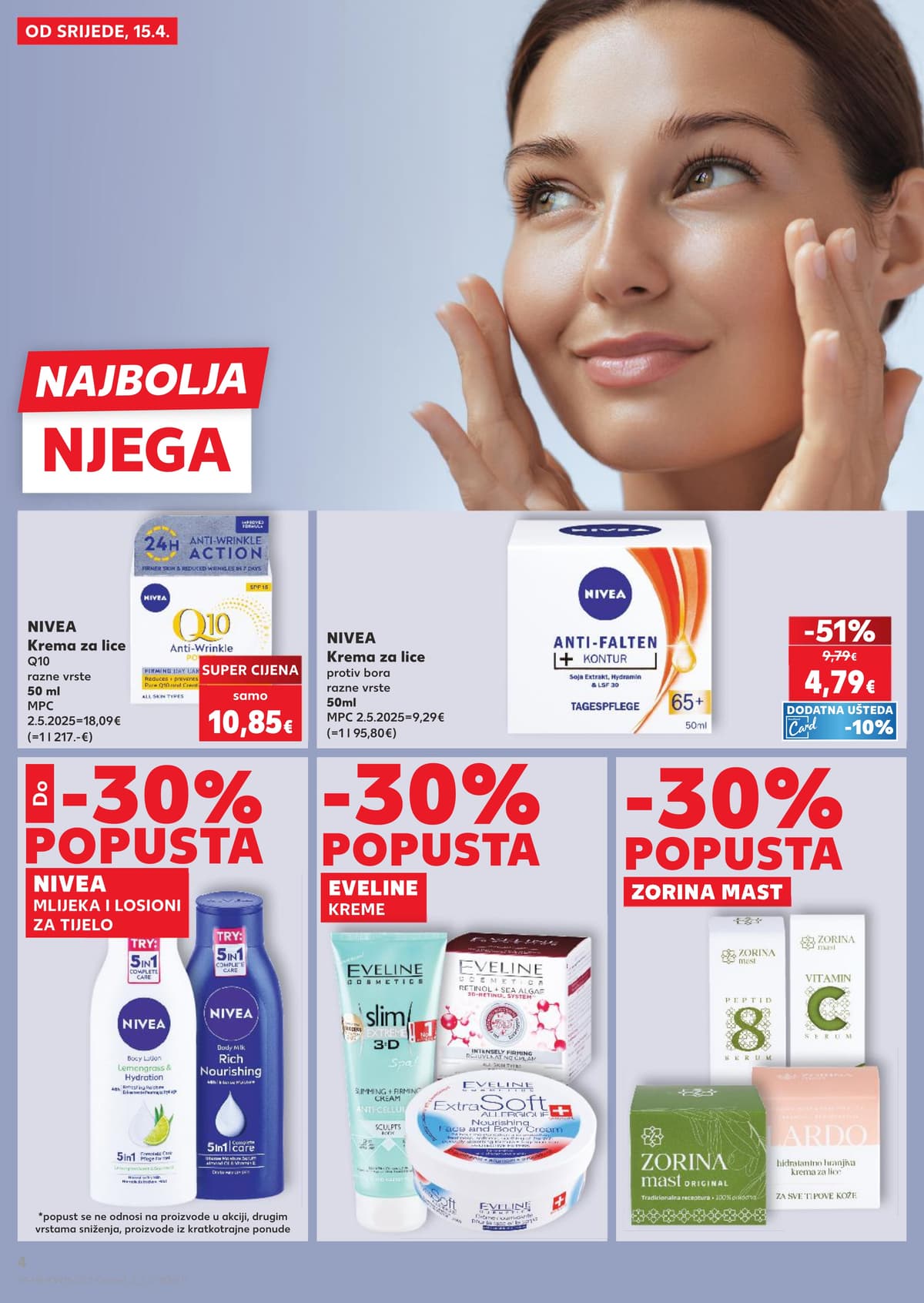 Stranica 4. Kaufland kataloga - Kolači, čisćenje i kozmetika