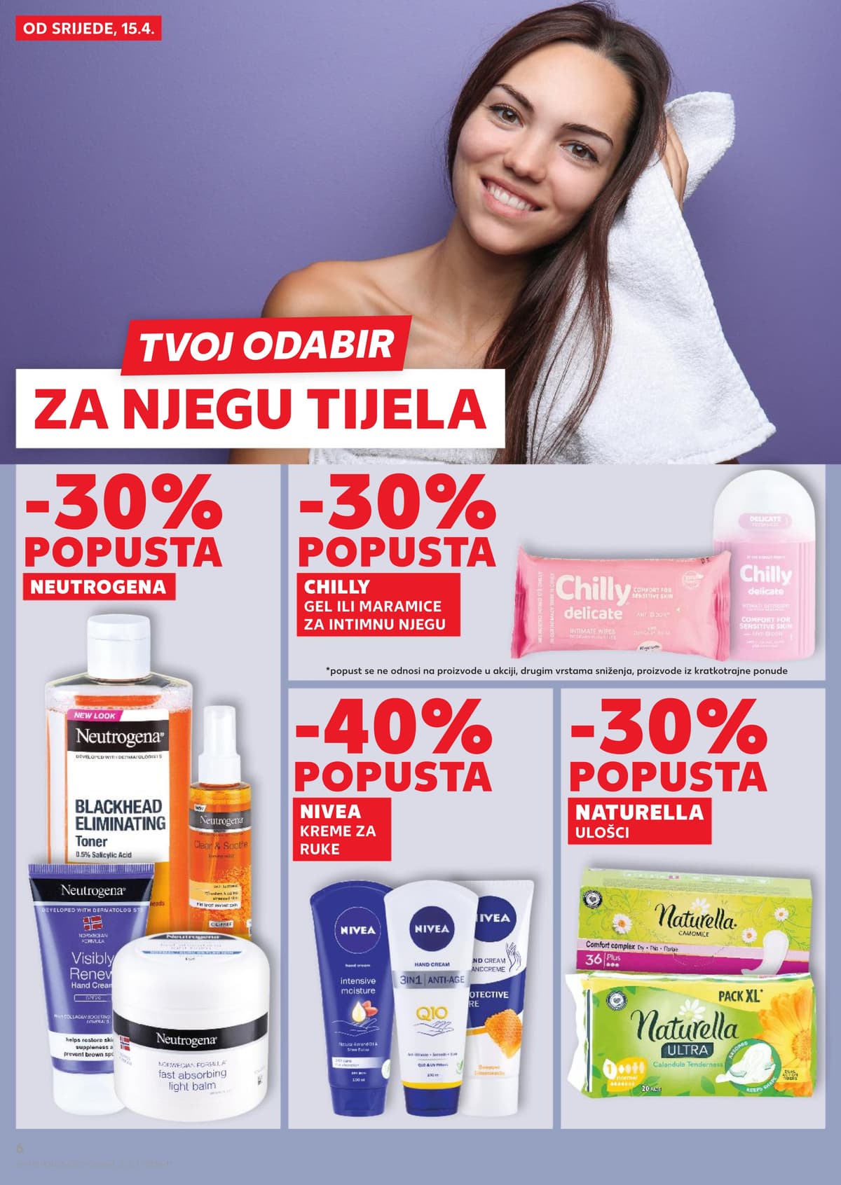 Stranica 6. Kaufland kataloga - Kolači, čisćenje i kozmetika od 12.04.2026.