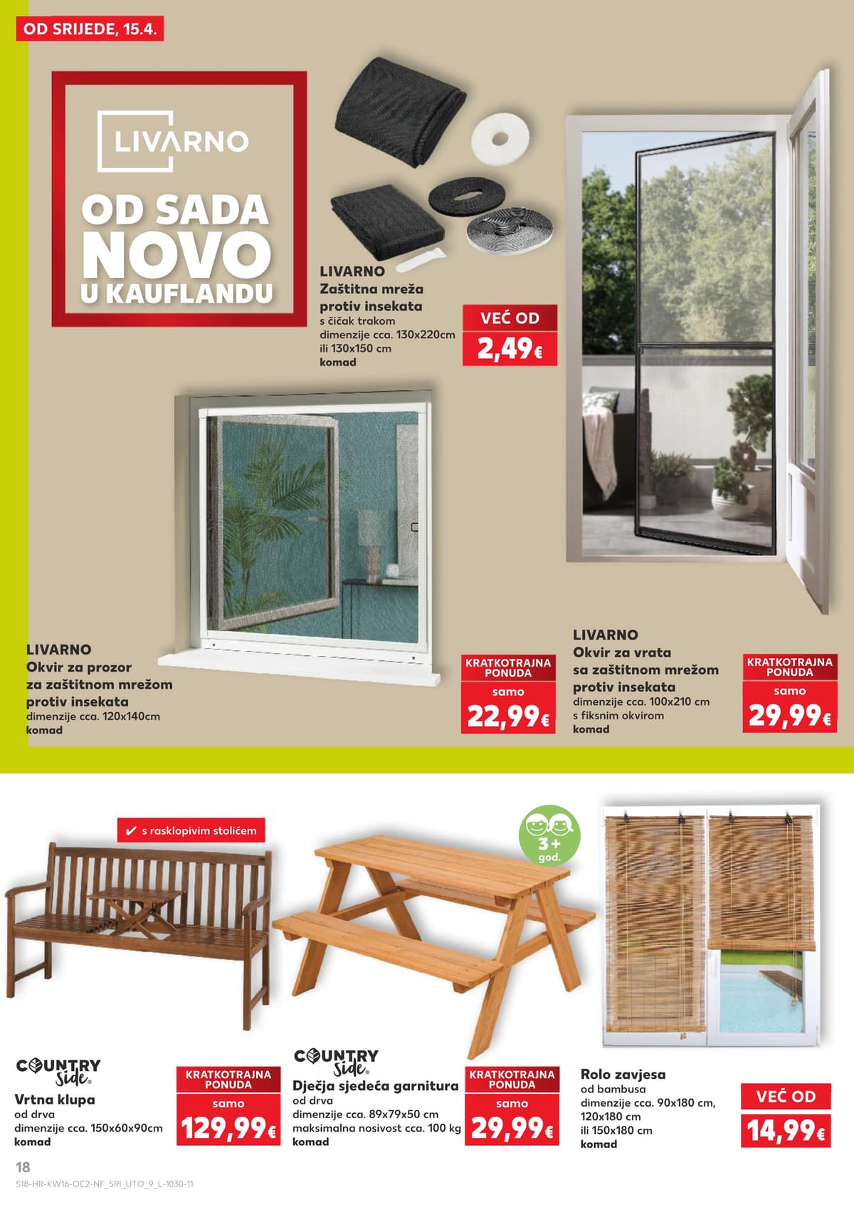 Stranica 18. Kaufland kataloga - Neprehrambeni proizvodi od 12.04.2026.