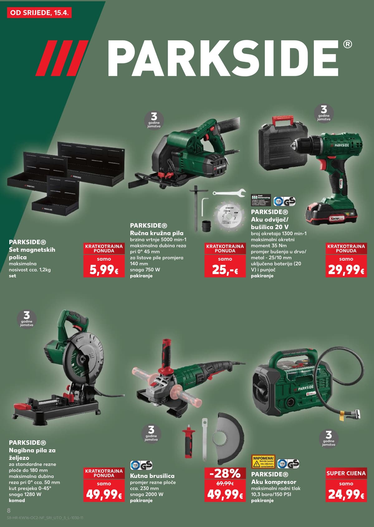 Stranica 8. Kaufland kataloga - Neprehrambeni proizvodi od 12.04.2026.