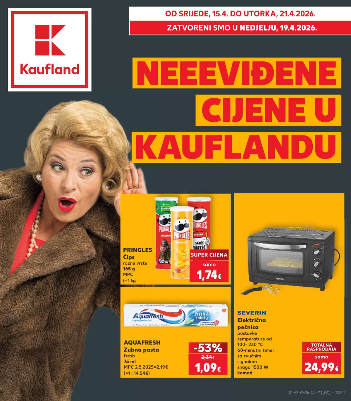 Stranica 1. Kaufland kataloga - Neviđene cijene