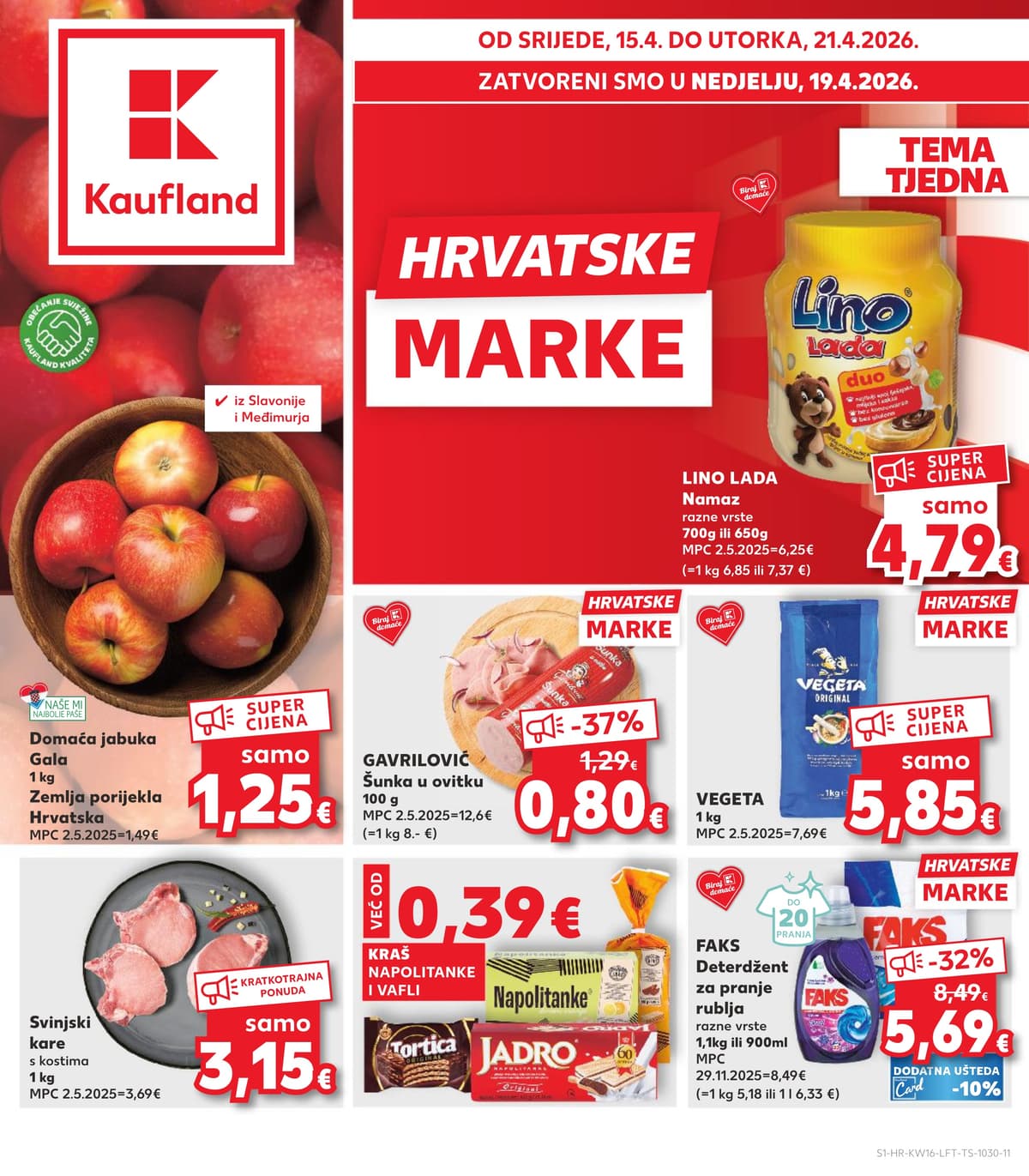 Stranica 1. Kaufland kataloga - Tjedna Akcija