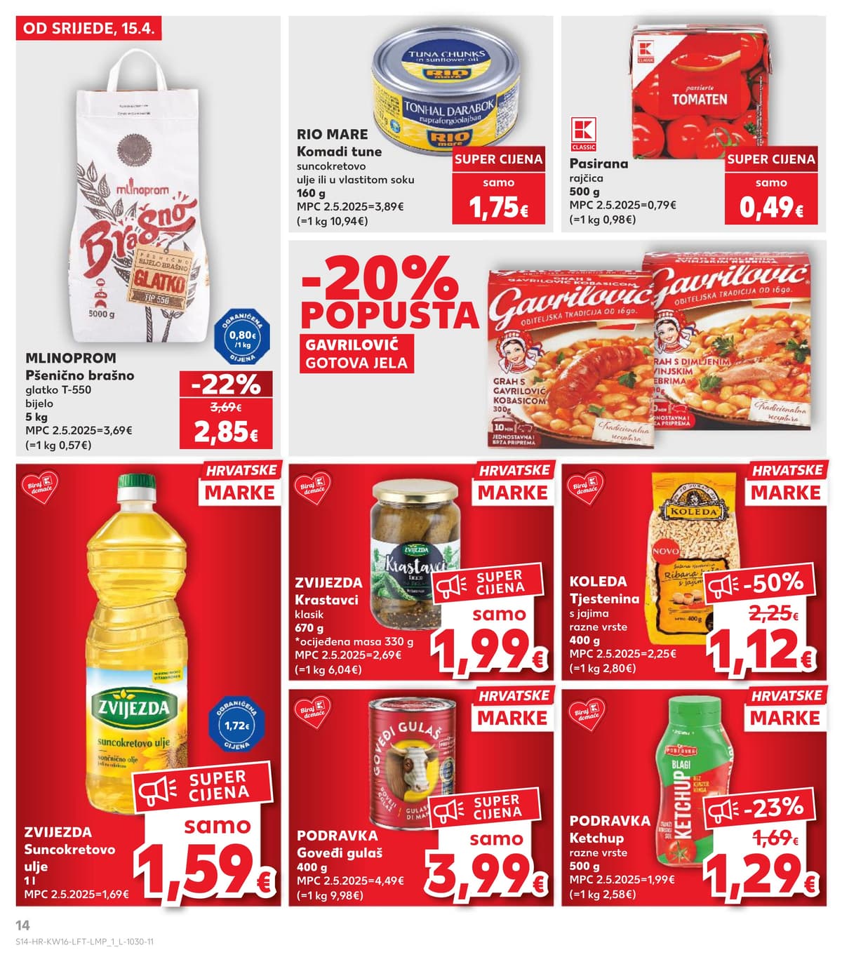 Stranica 14. Kaufland kataloga - Tjedna Akcija