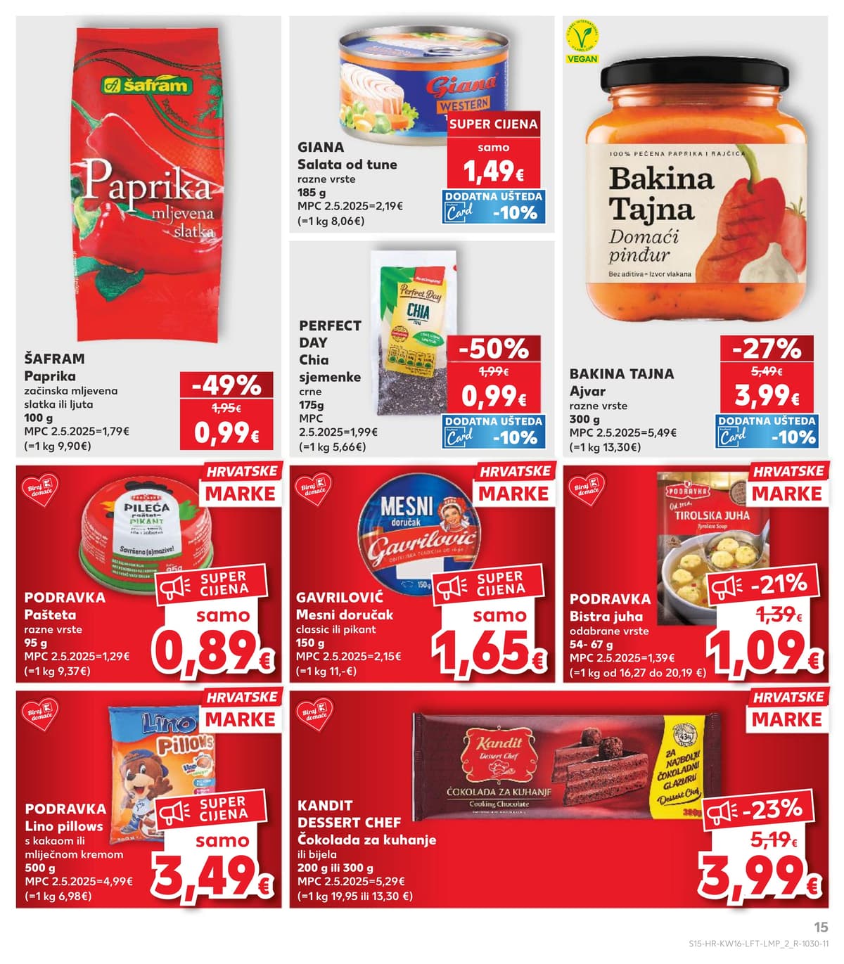 Stranica 15. Kaufland kataloga - Tjedna Akcija