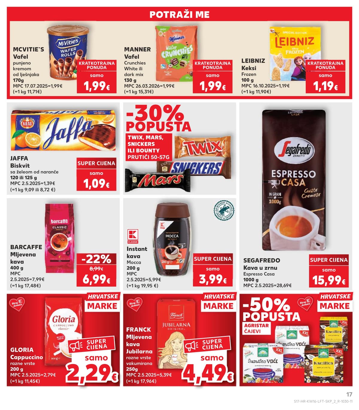 Stranica 17. Kaufland kataloga - Tjedna Akcija