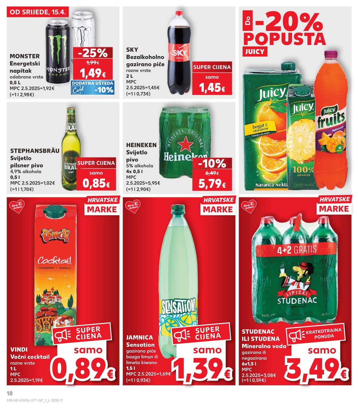 Stranica 18. Kaufland kataloga - Tjedna Akcija