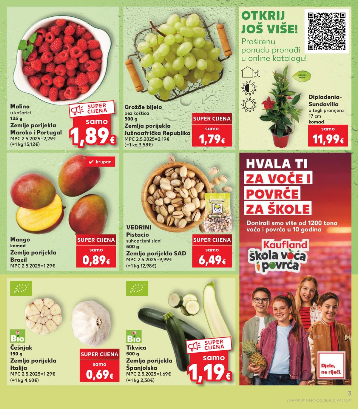 Stranica 3. Kaufland kataloga - Tjedna Akcija od 12.04.2026.