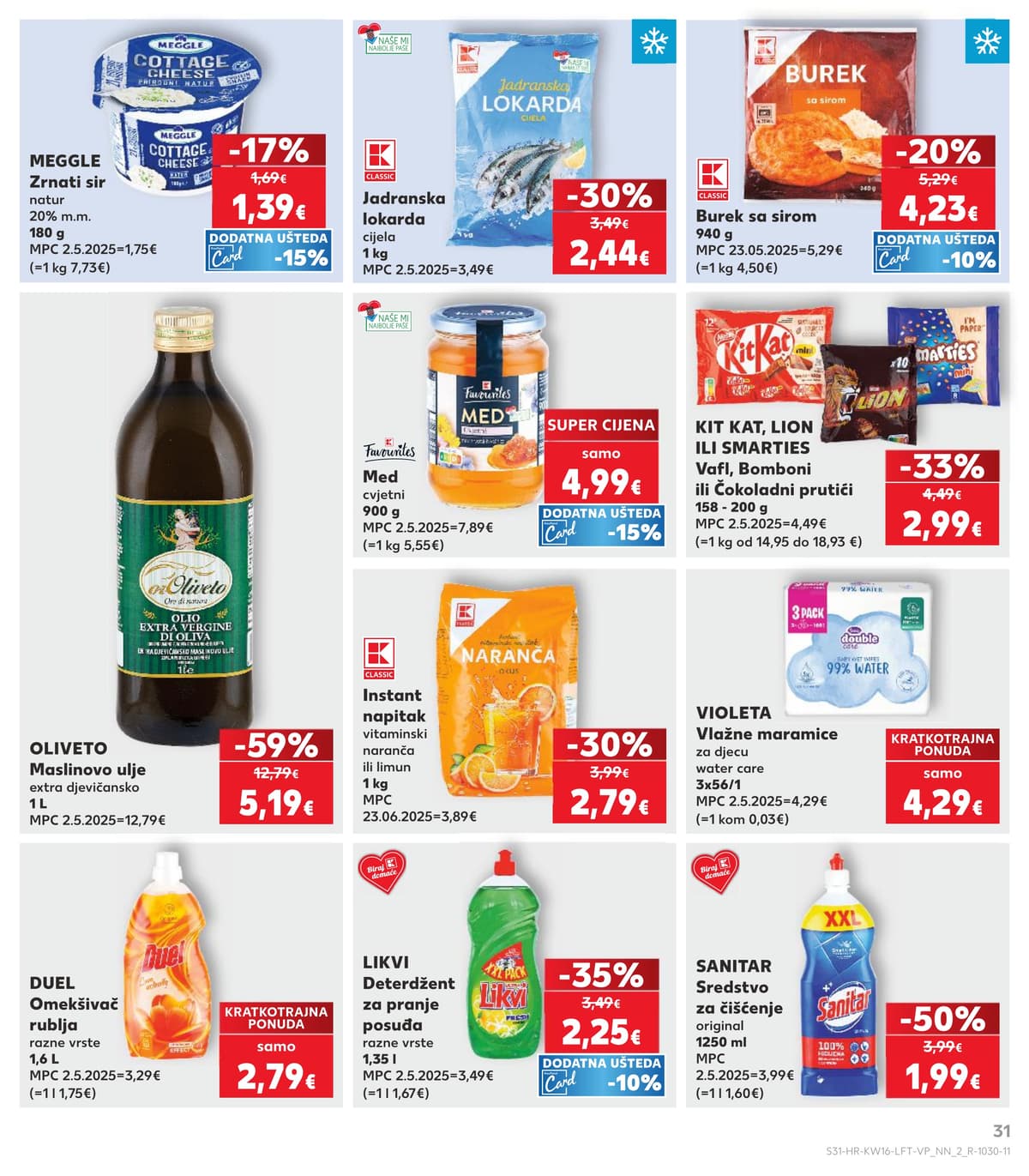 Stranica 31. Kaufland kataloga - Tjedna Akcija