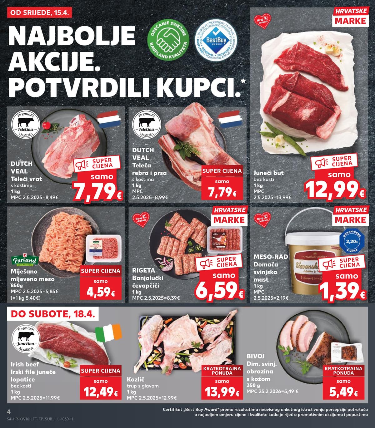 Stranica 4. Kaufland kataloga - Tjedna Akcija od 12.04.2026.