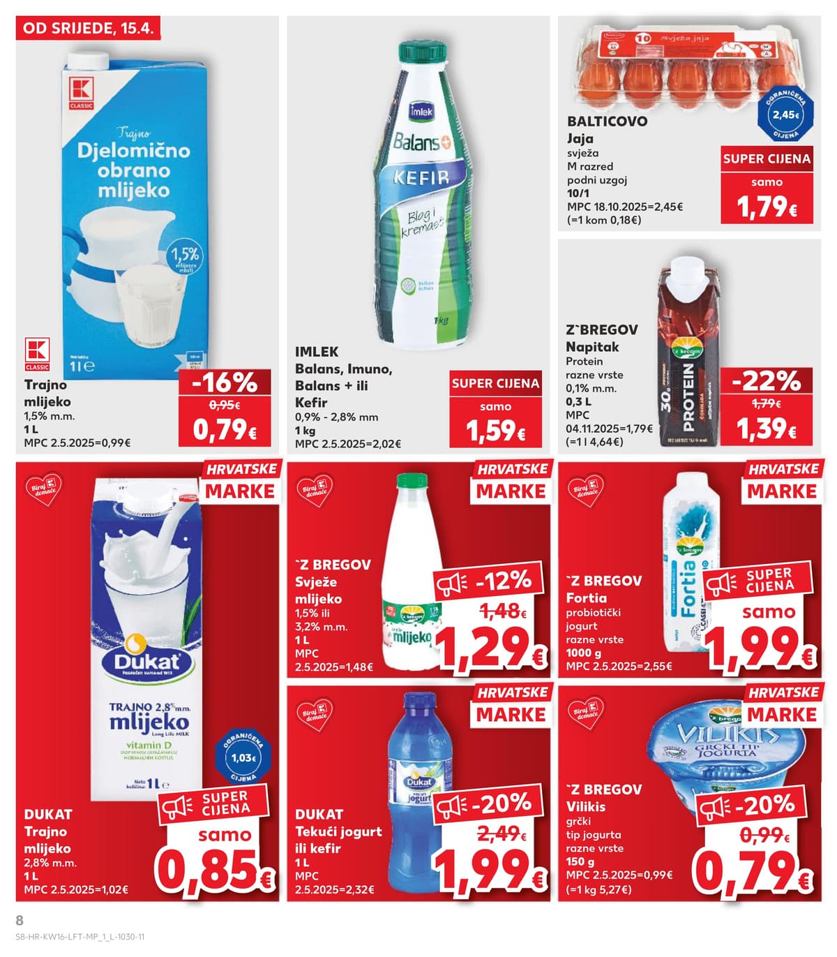 Stranica 8. Kaufland kataloga - Tjedna Akcija od 12.04.2026.