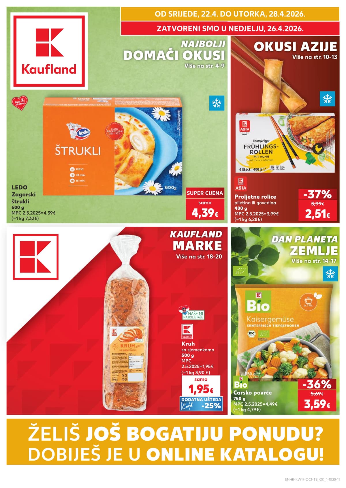 Stranica 1. Kaufland kataloga - Domaći Okusi i Okusi Azije