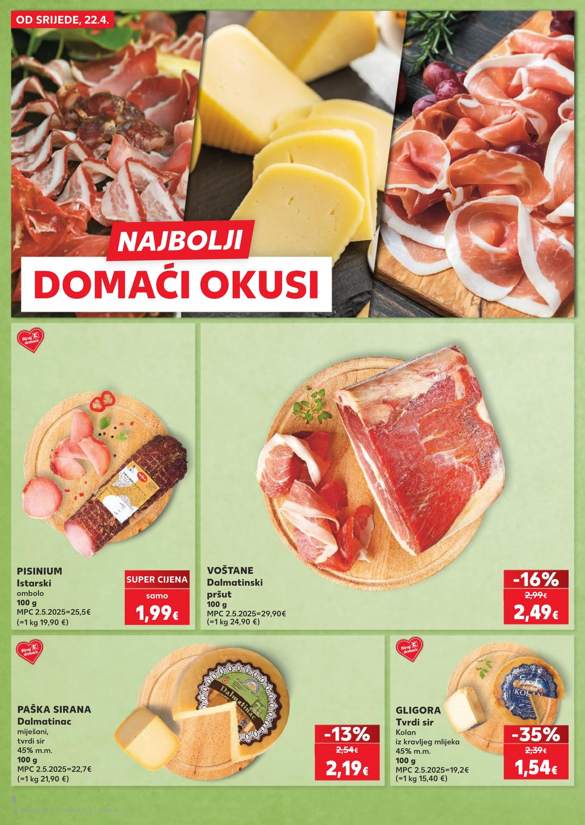 Stranica 4. Kaufland kataloga - Domaći Okusi i Okusi Azije