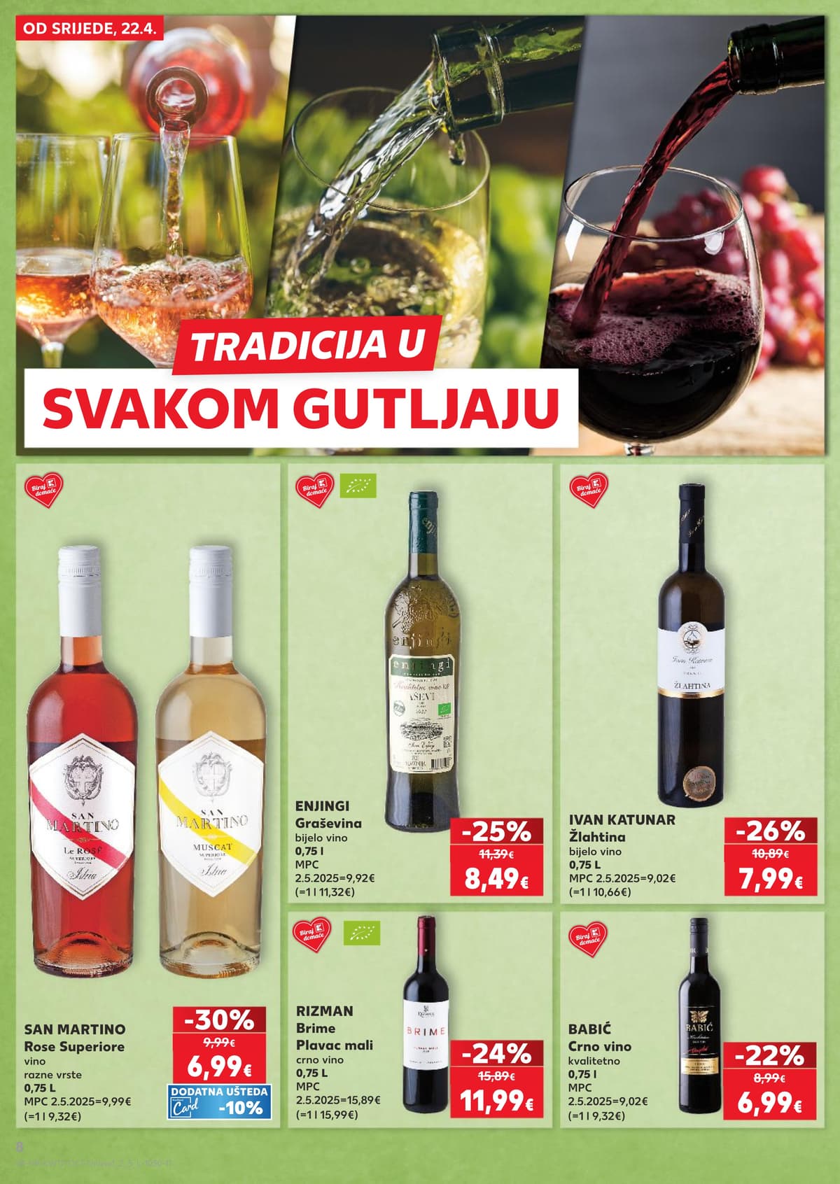 Stranica 8. Kaufland kataloga - Domaći Okusi i Okusi Azije od 19.04.2026.