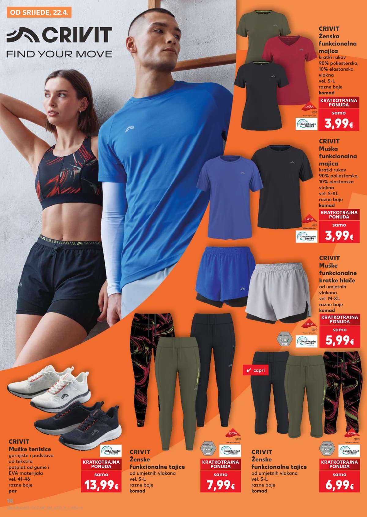 Stranica 18. Kaufland kataloga - Neprehrambeni Proizvodi od 19.04.2026.