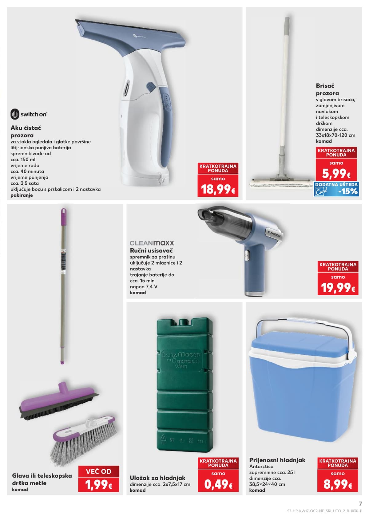 Stranica 7. Kaufland kataloga - Neprehrambeni Proizvodi od 19.04.2026.