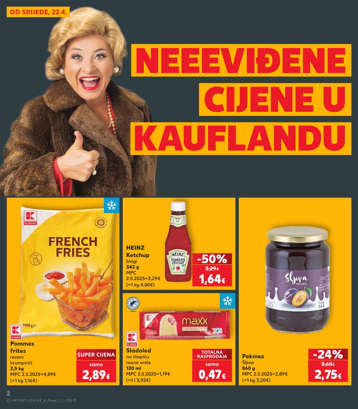 Stranica 2. Kaufland kataloga - Neviđene Cijene
