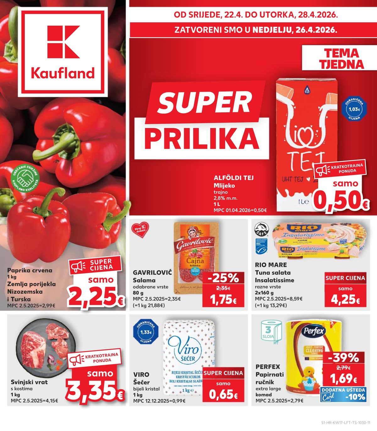 Stranica 1. Kaufland kataloga - Tjedna Akcija