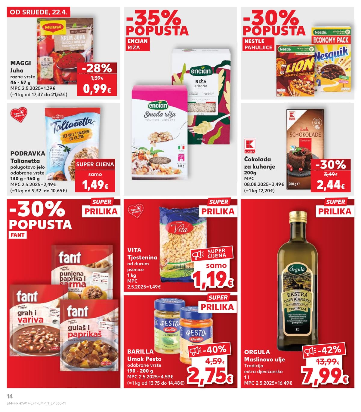 Stranica 14. Kaufland kataloga - Tjedna Akcija