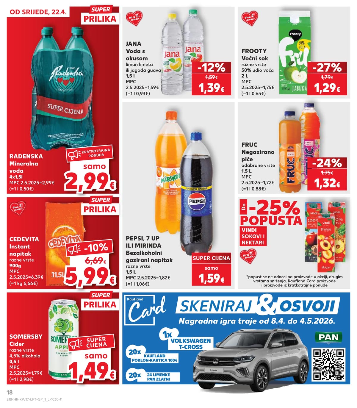 Stranica 18. Kaufland kataloga - Tjedna Akcija od 19.04.2026.