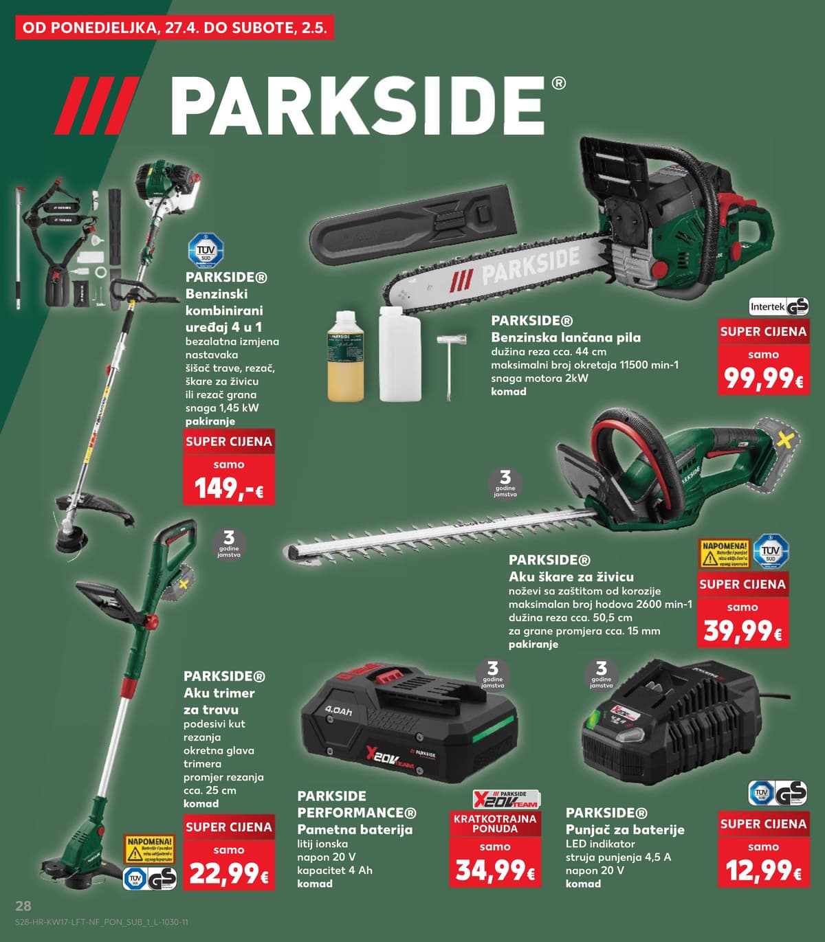Stranica 28. Kaufland kataloga - Tjedna Akcija od 19.04.2026.