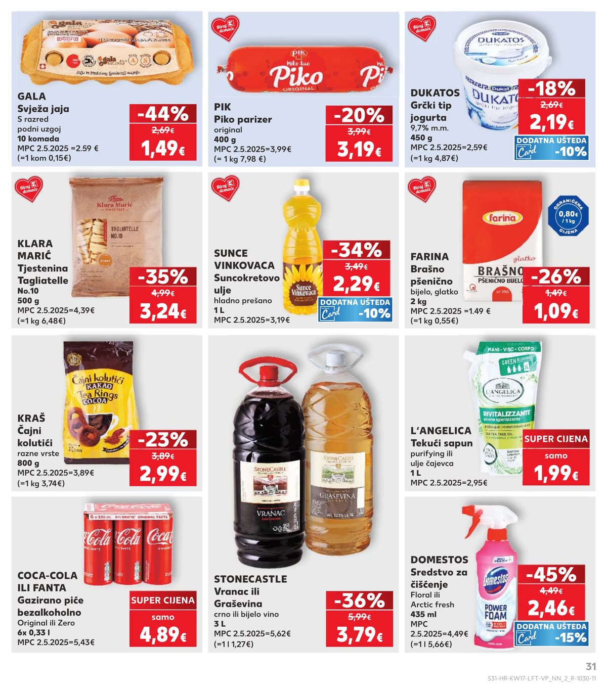 Stranica 31. Kaufland kataloga - Tjedna Akcija