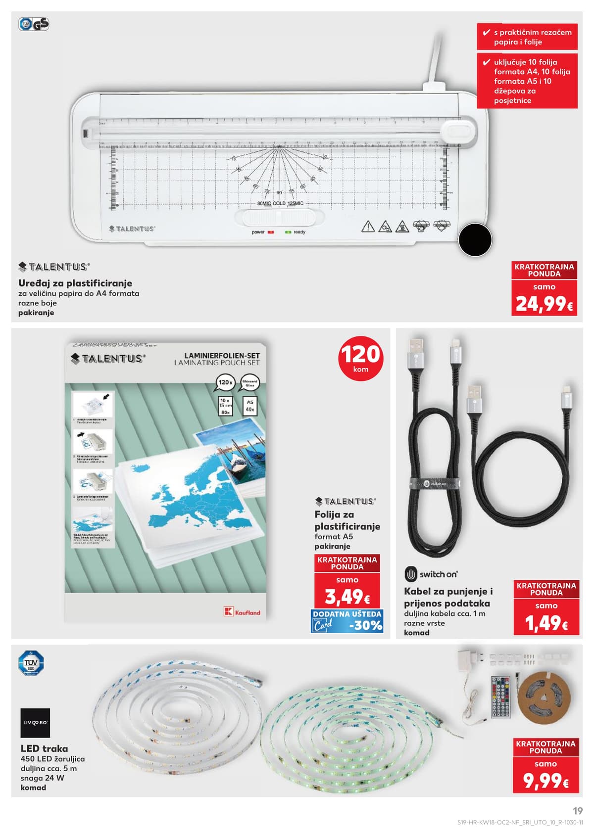 Stranica 19. Kaufland kataloga - Neprehrambeni Proizvodi od 26.04.2026.