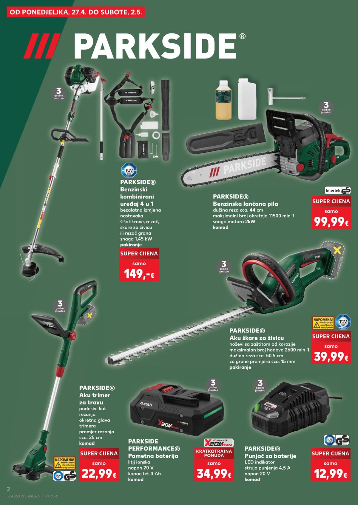 Stranica 2. Kaufland kataloga - Neprehrambeni Proizvodi od 26.04.2026.