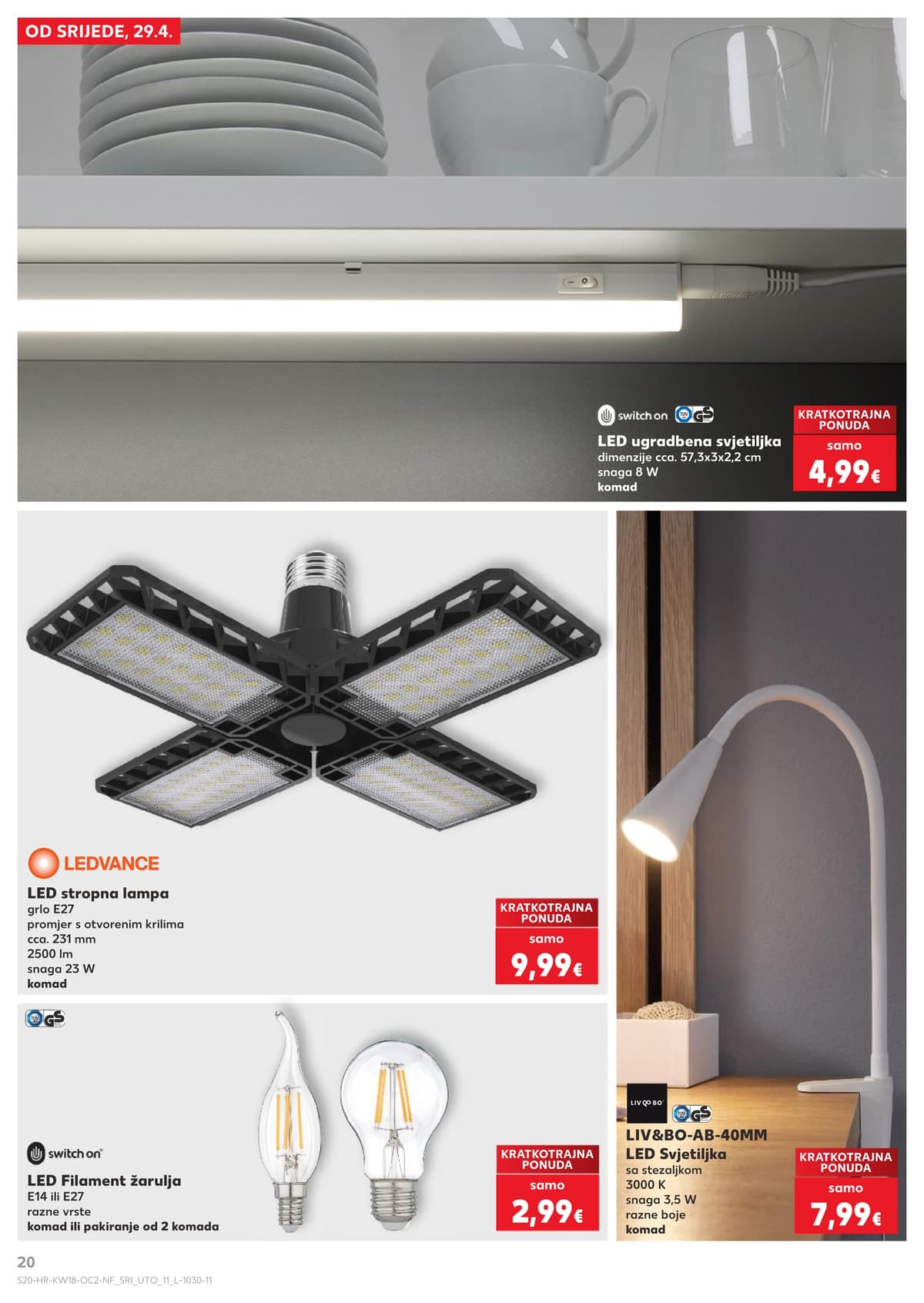 Stranica 20. Kaufland kataloga - Neprehrambeni Proizvodi