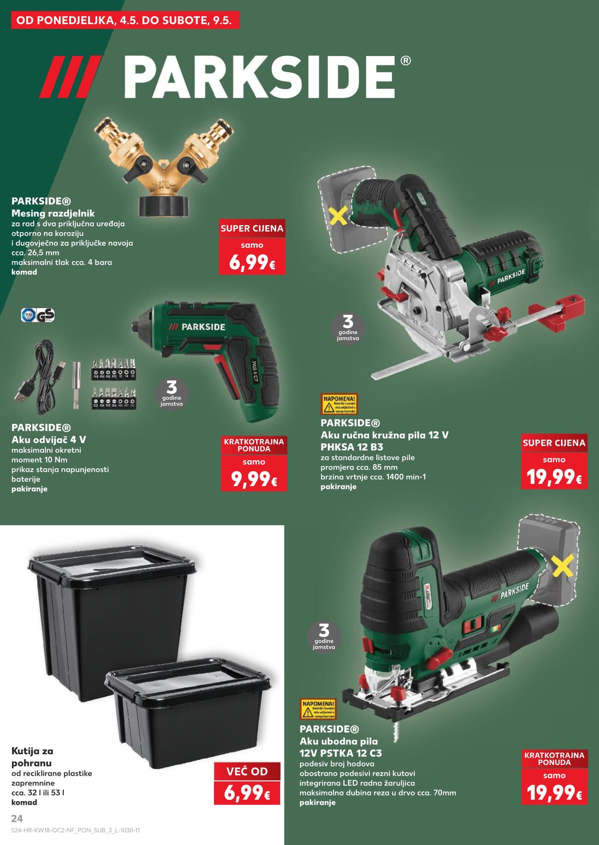 Stranica 24. Kaufland kataloga - Neprehrambeni Proizvodi od 26.04.2026.
