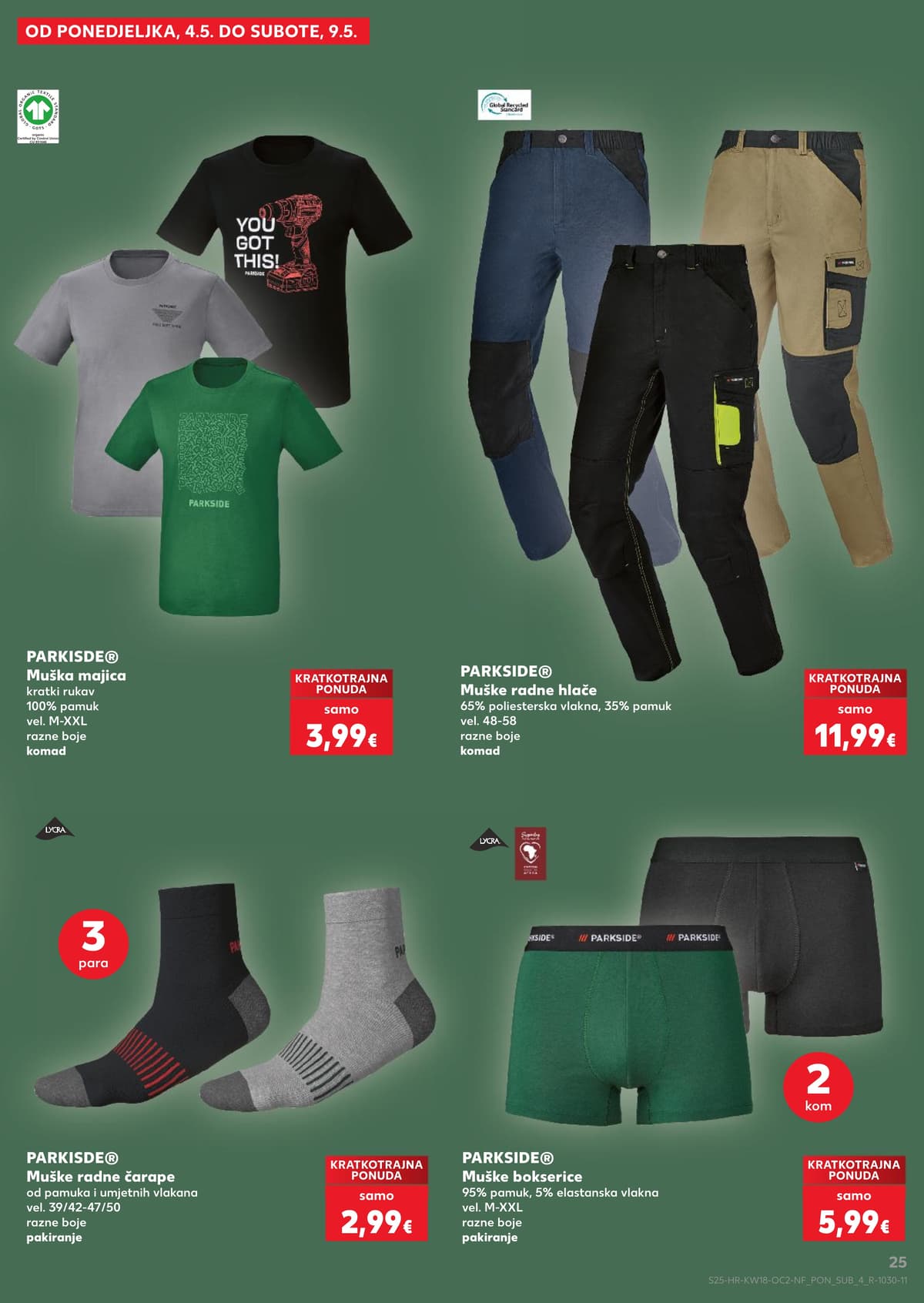 Stranica 25. Kaufland kataloga - Neprehrambeni Proizvodi od 26.04.2026.