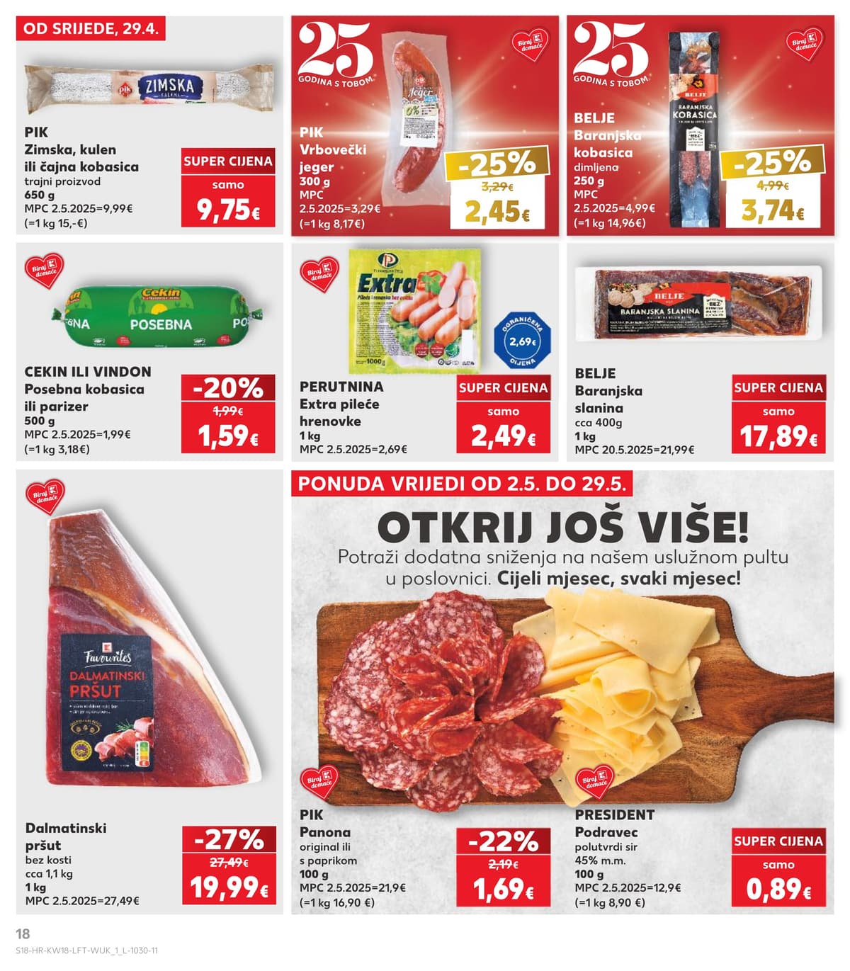 Stranica 18. Kaufland kataloga - Tjedna Akcija od 26.04.2026.