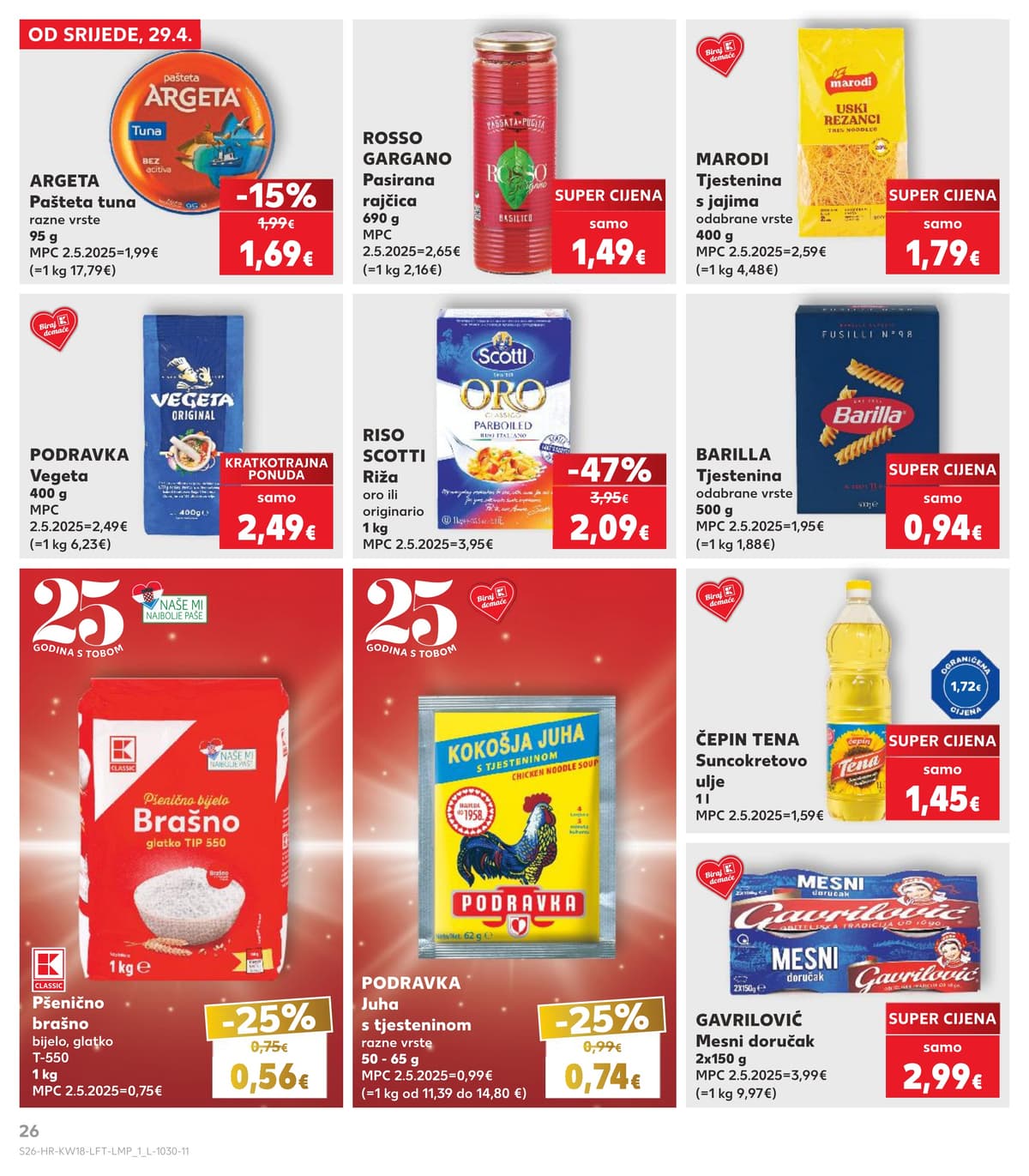 Stranica 26. Kaufland kataloga - Tjedna Akcija