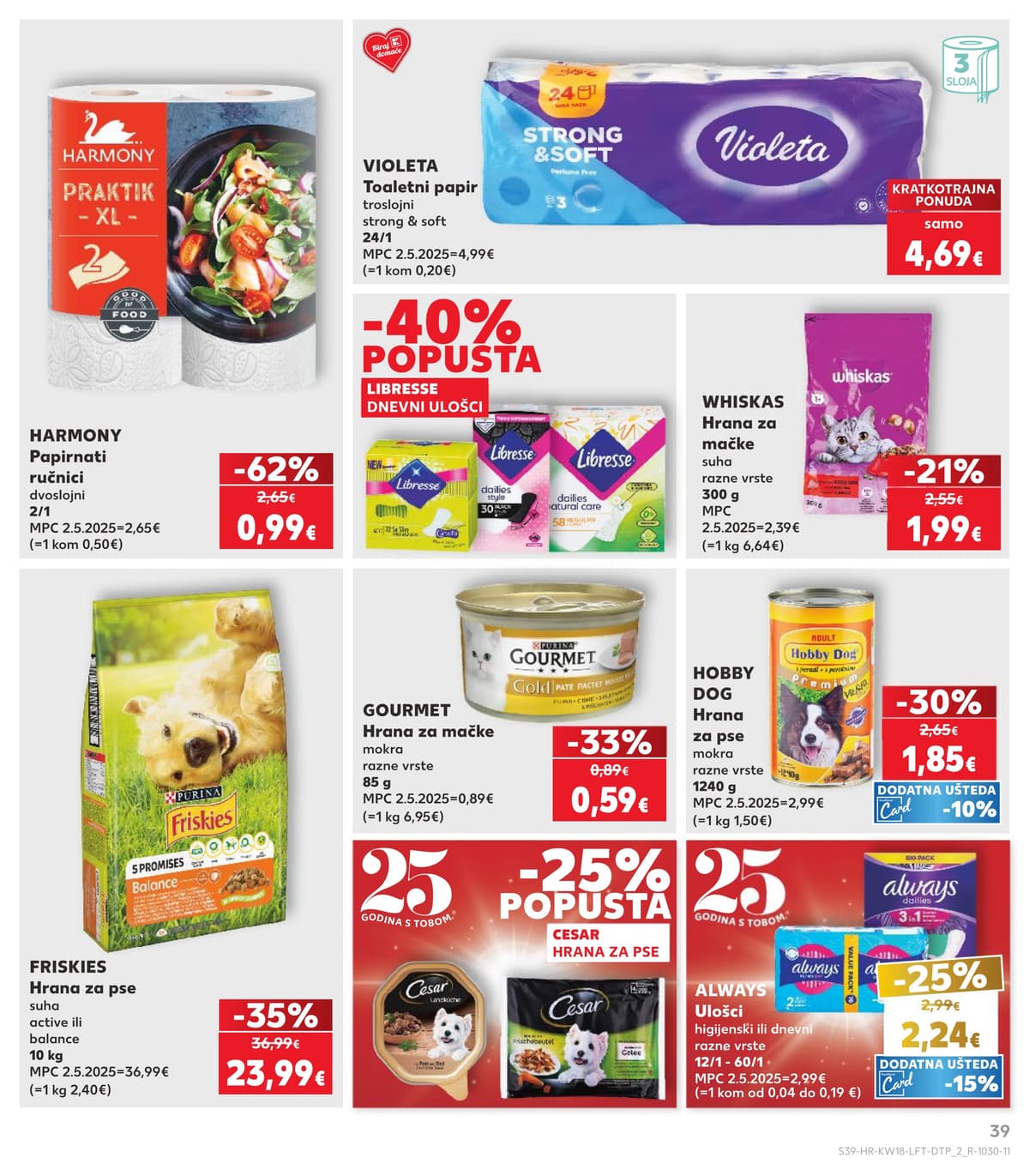 Stranica 39. Kaufland kataloga - Tjedna Akcija