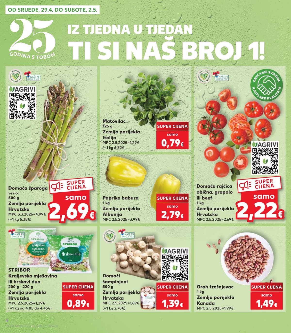 Stranica 4. Kaufland kataloga - Tjedna Akcija od 26.04.2026.