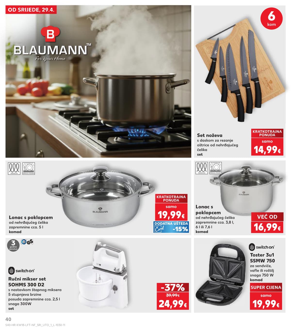 Stranica 40. Kaufland kataloga - Tjedna Akcija od 26.04.2026.