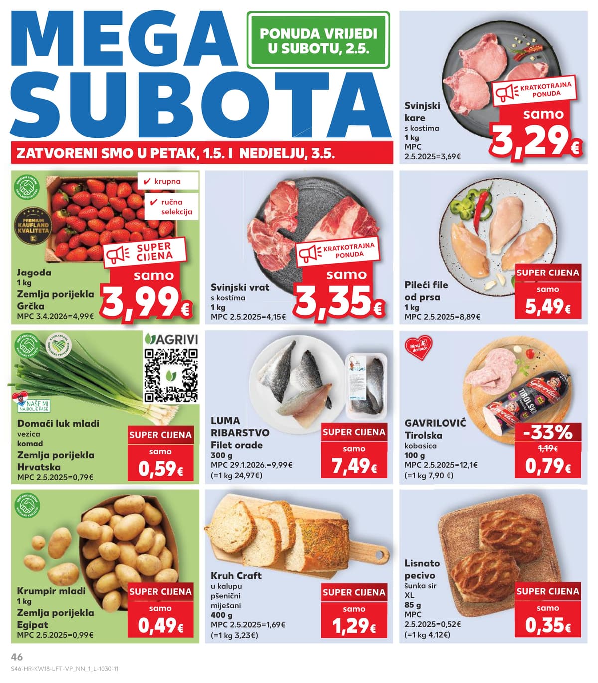 Stranica 46. Kaufland kataloga - Tjedna Akcija od 26.04.2026.