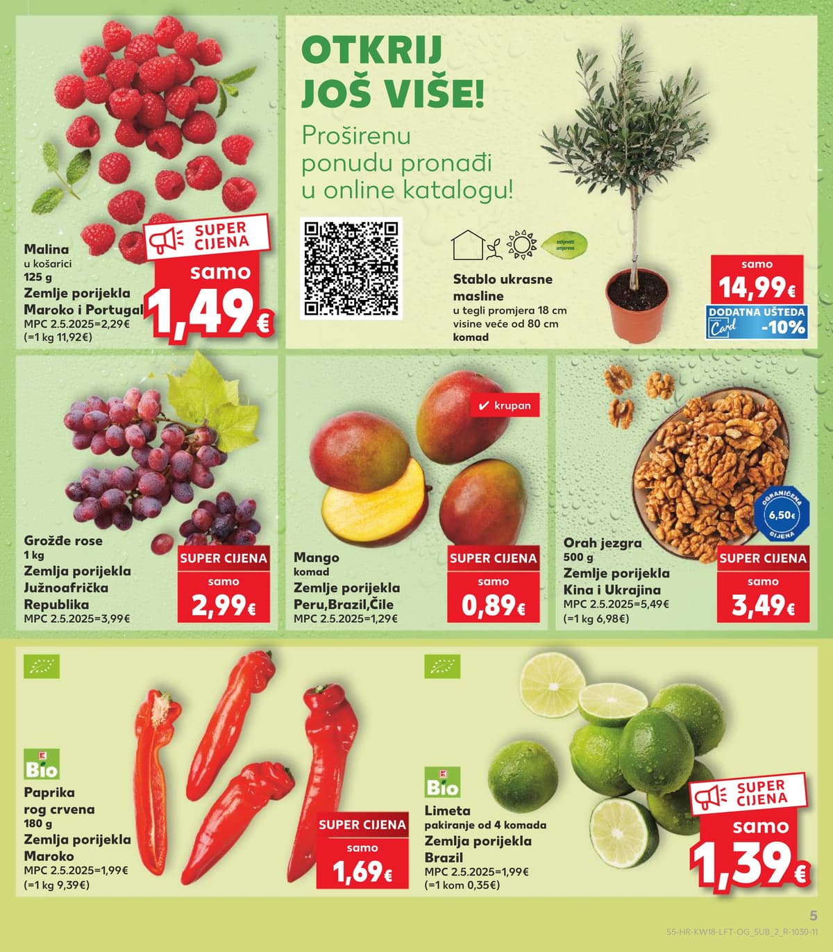 Stranica 5. Kaufland kataloga - Tjedna Akcija od 26.04.2026.