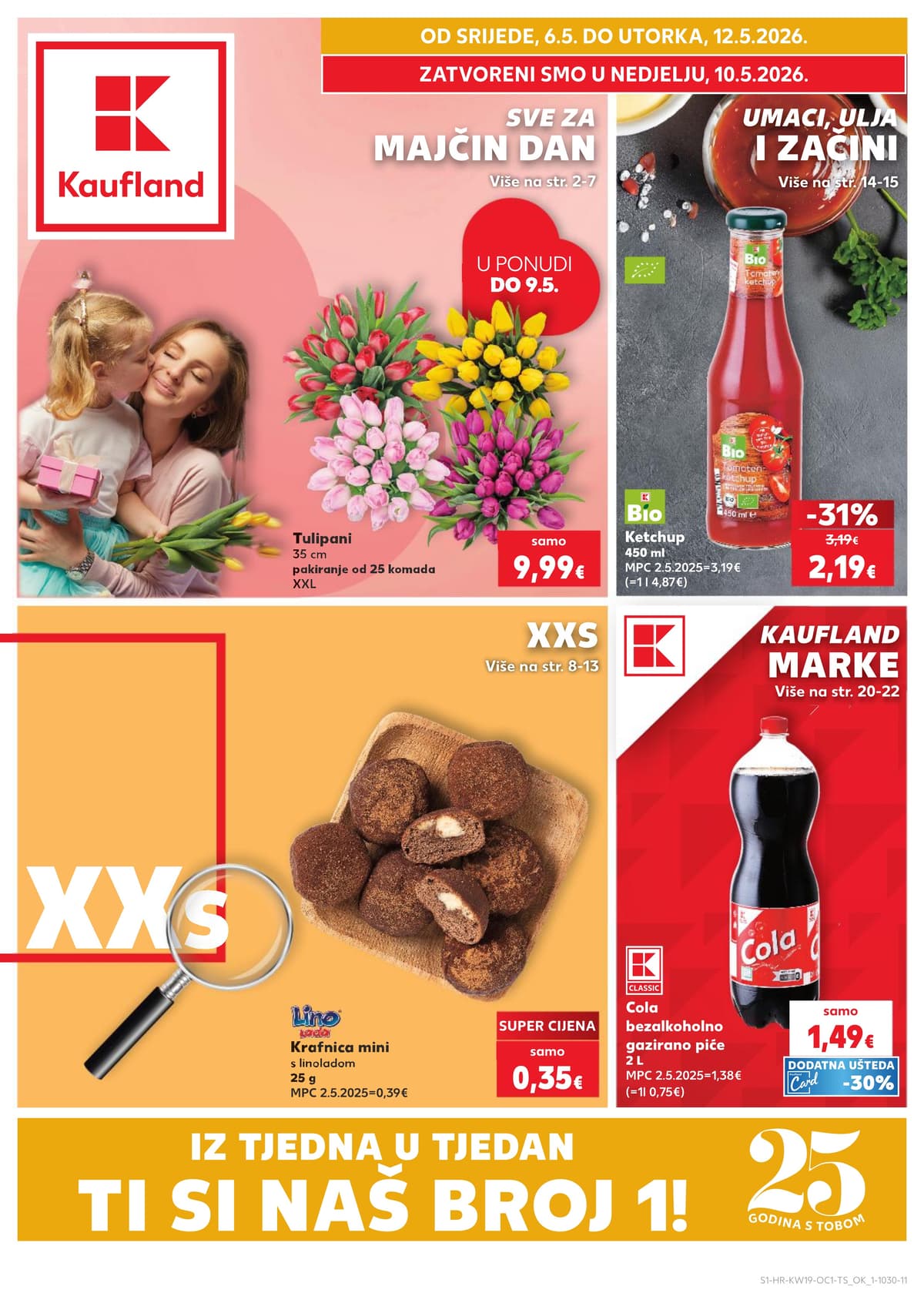 Stranica 1. Kaufland kataloga - Sve za Majčin Dan
