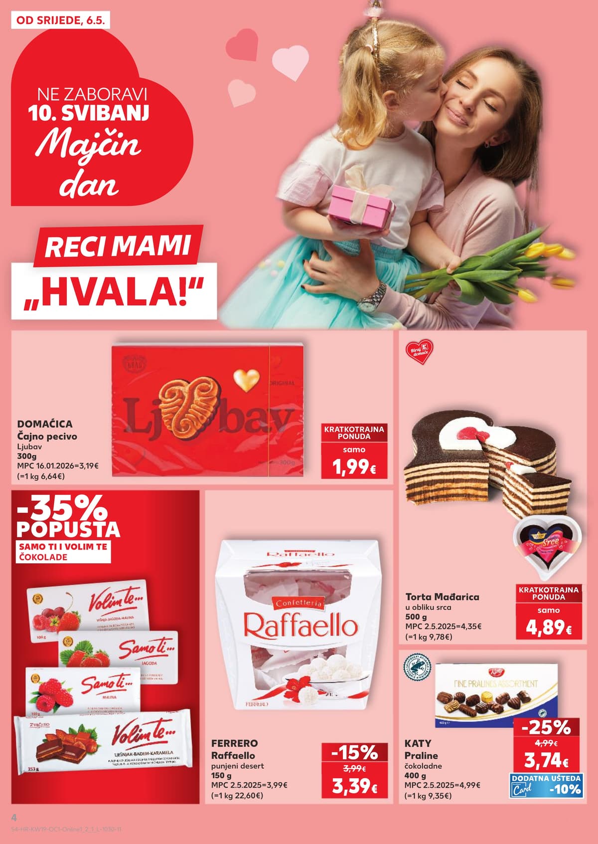 Stranica 4. Kaufland kataloga - Sve za Majčin Dan od 05.05.2026.