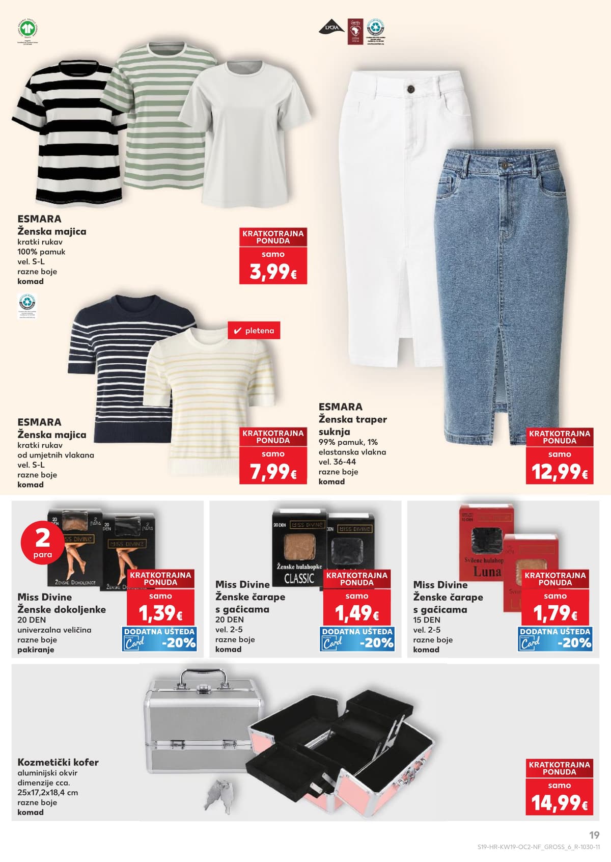 Stranica 19. Kaufland kataloga - Neprehrambeni Proizvodi od 03.05.2026.