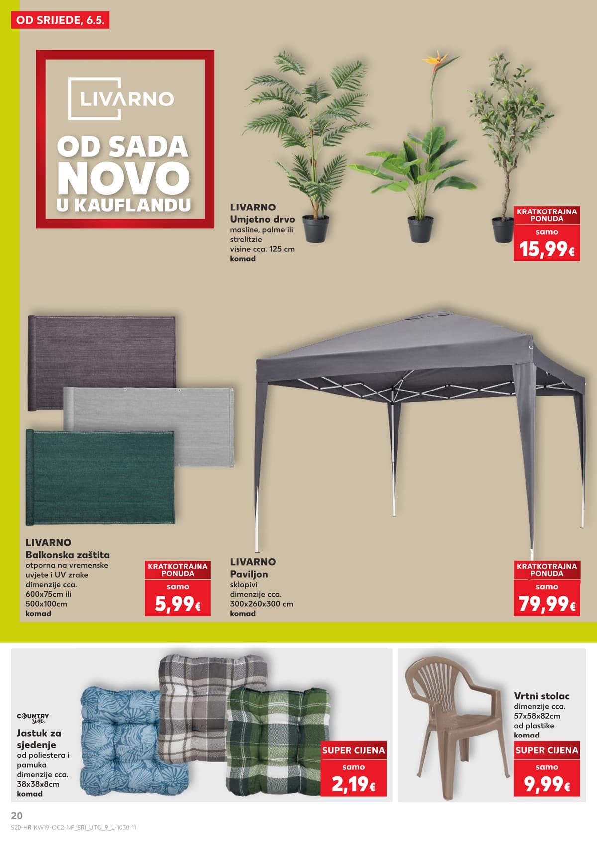 Stranica 20. Kaufland kataloga - Neprehrambeni Proizvodi od 03.05.2026.