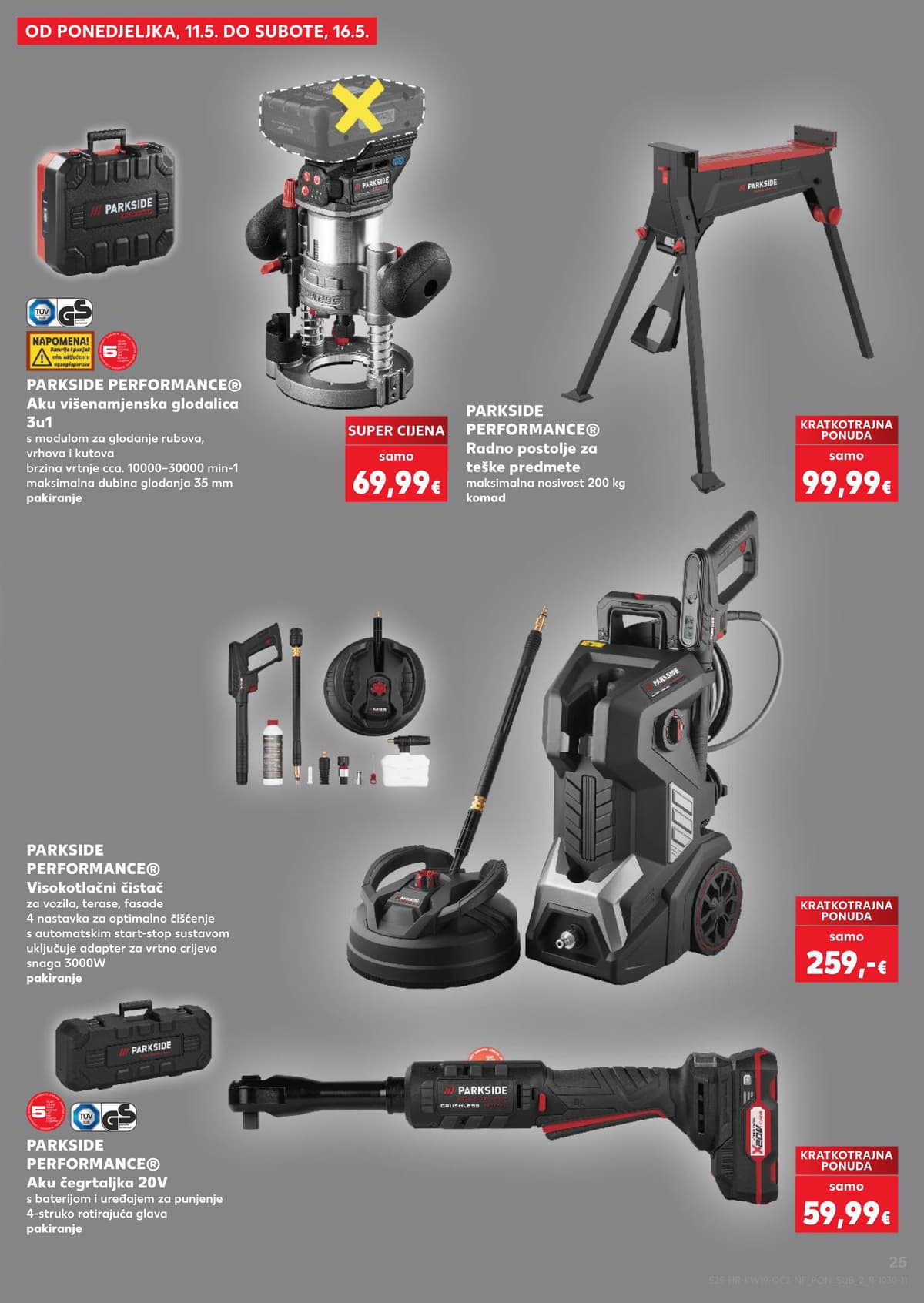 Stranica 25. Kaufland kataloga - Neprehrambeni Proizvodi od 03.05.2026.