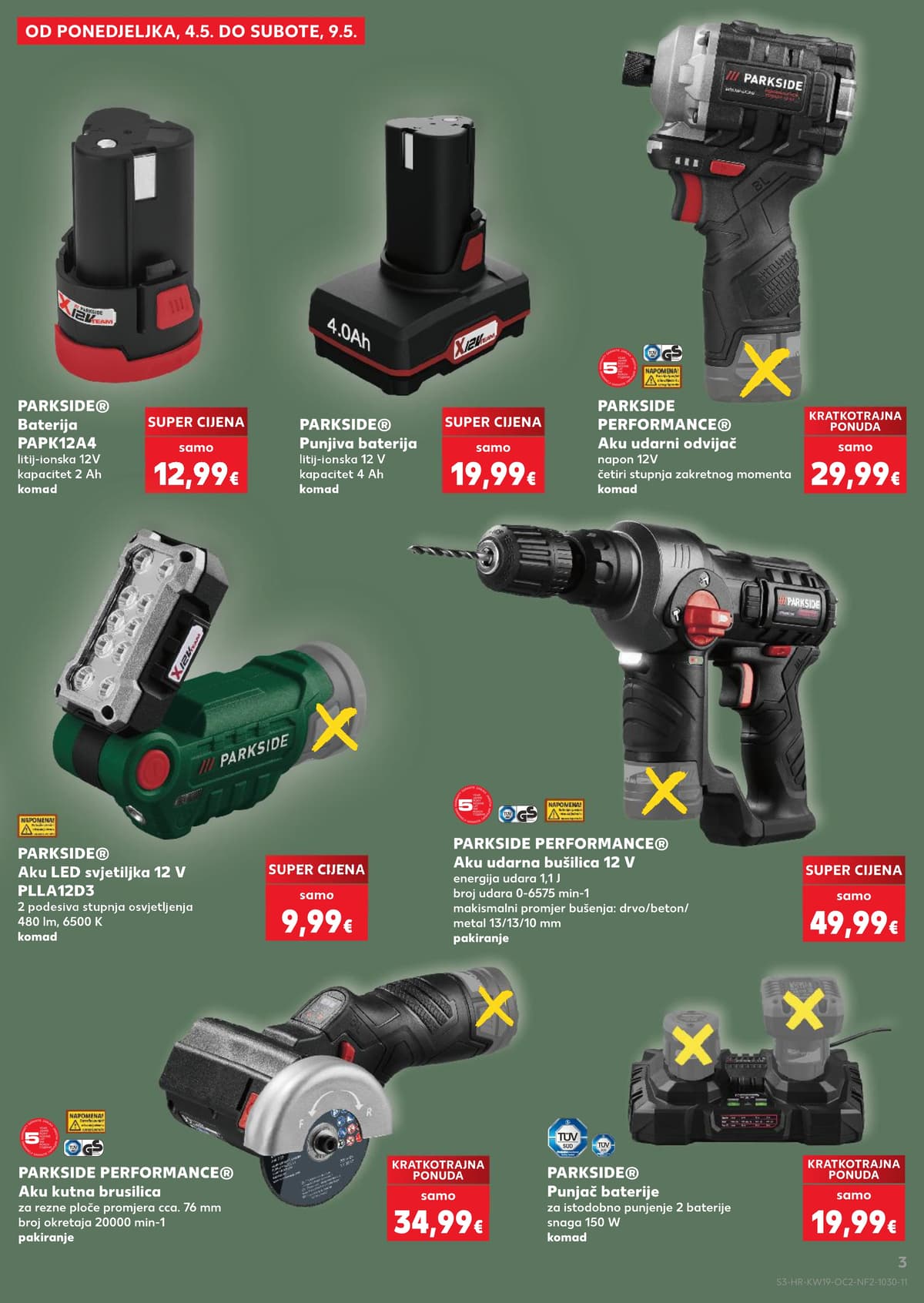 Stranica 3. Kaufland kataloga - Neprehrambeni Proizvodi od 03.05.2026.