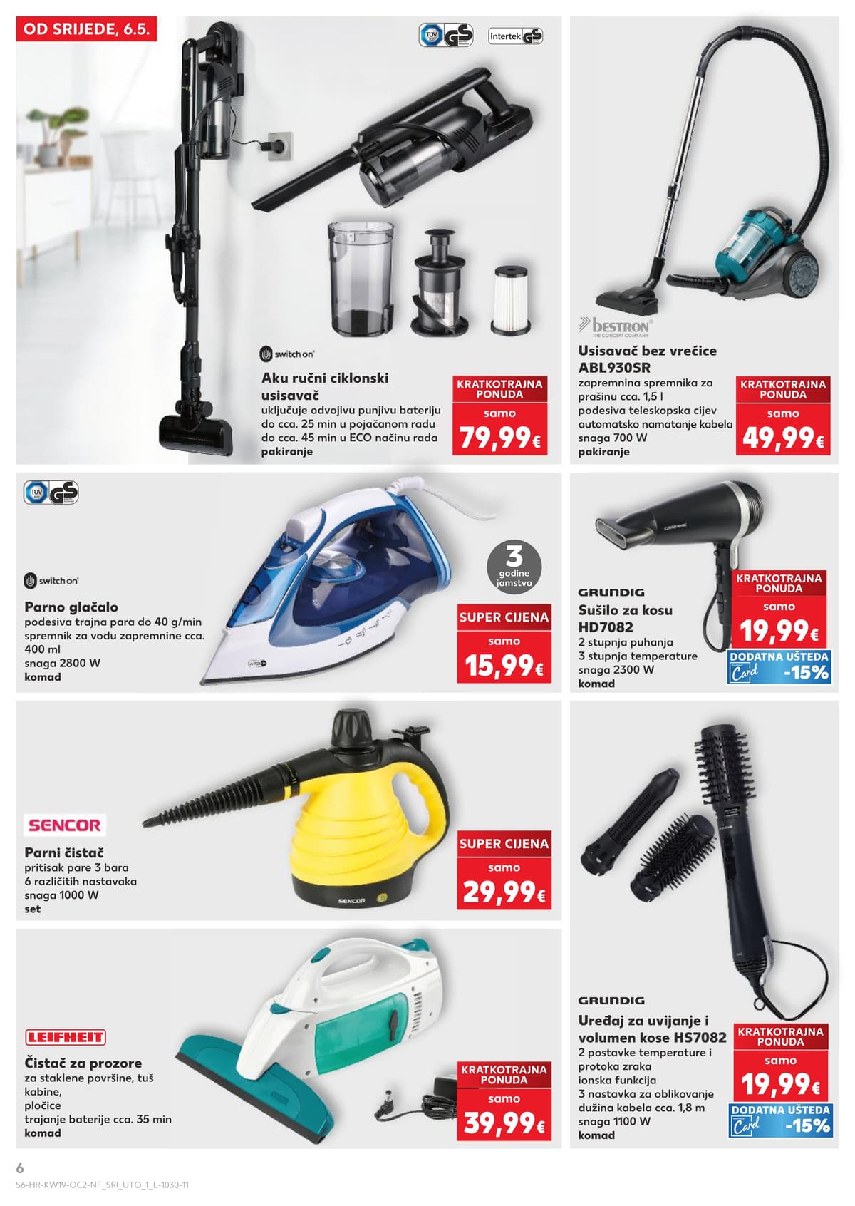 Stranica 6. Kaufland kataloga - Neprehrambeni Proizvodi od 03.05.2026.