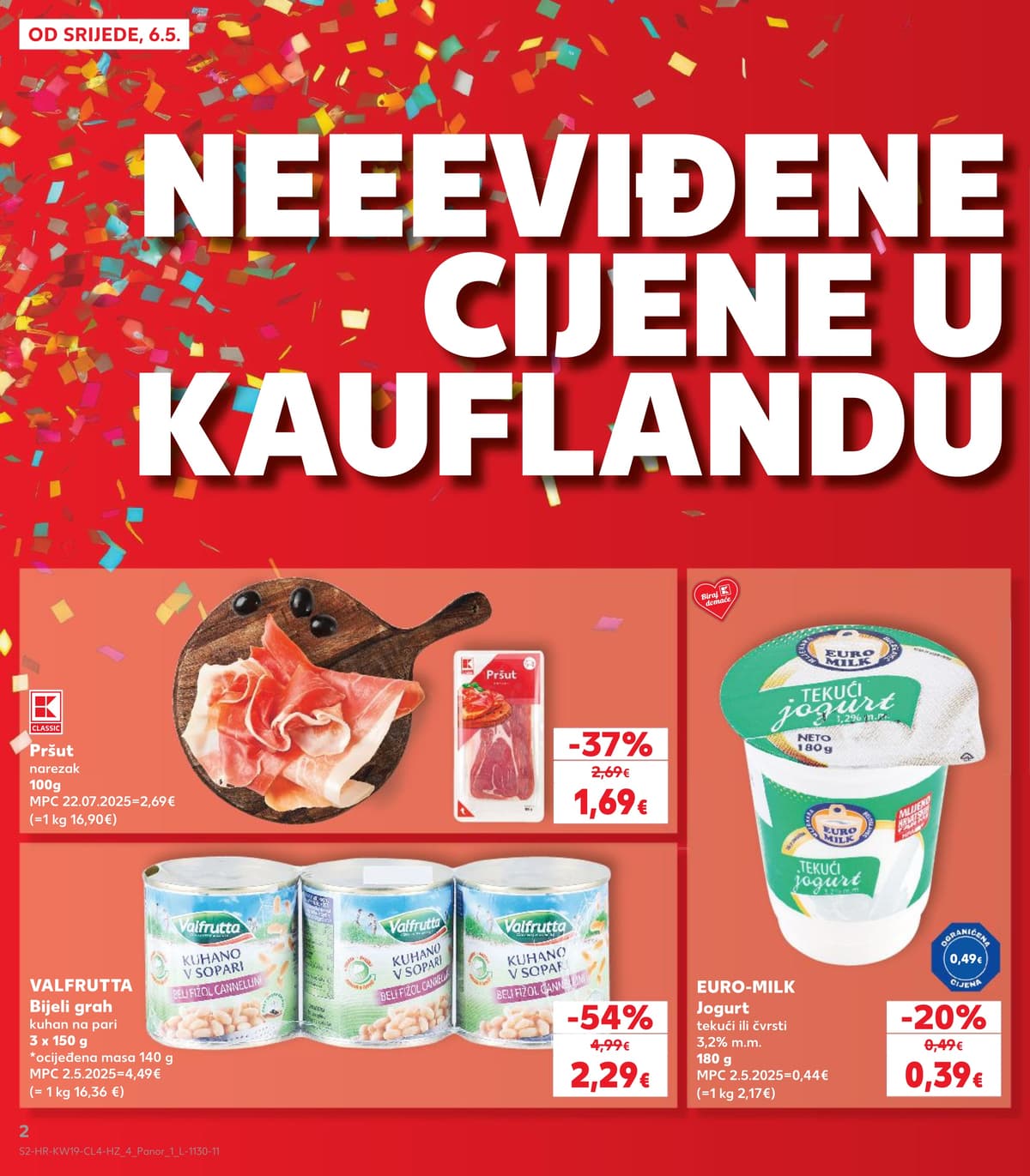 Stranica 2. Kaufland kataloga - Neviđene Cijene