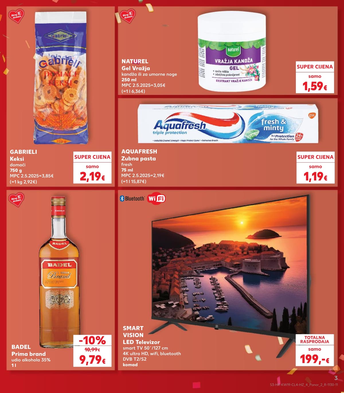 Stranica 3. Kaufland kataloga - Neviđene Cijene od 03.05.2026.