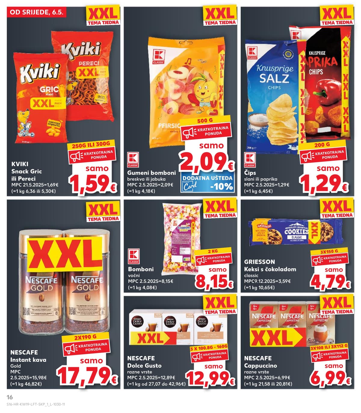 Stranica 16. Kaufland kataloga - Tjedna Akcija od 03.05.2026.