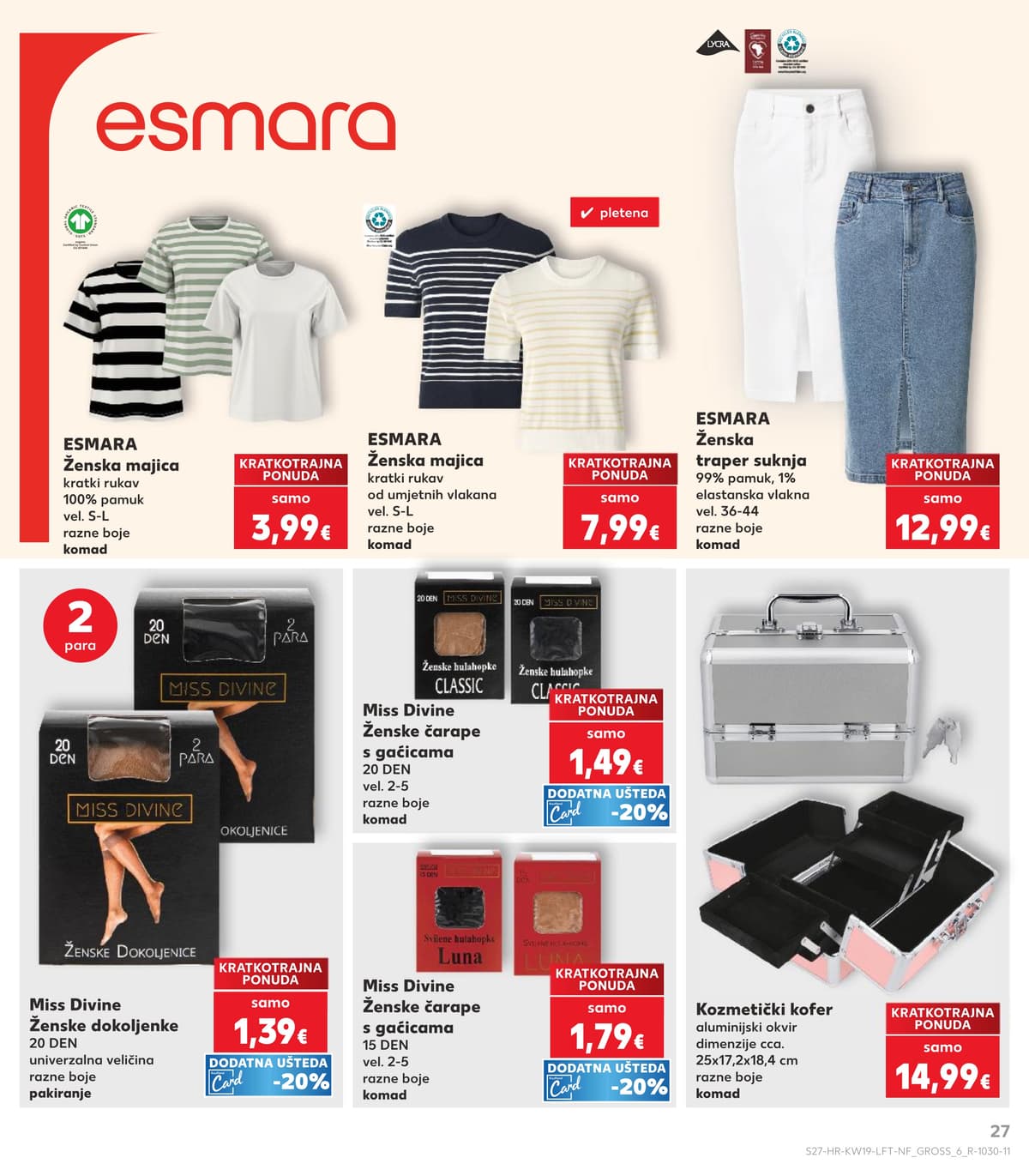 Stranica 27. Kaufland kataloga - Tjedna Akcija od 03.05.2026.
