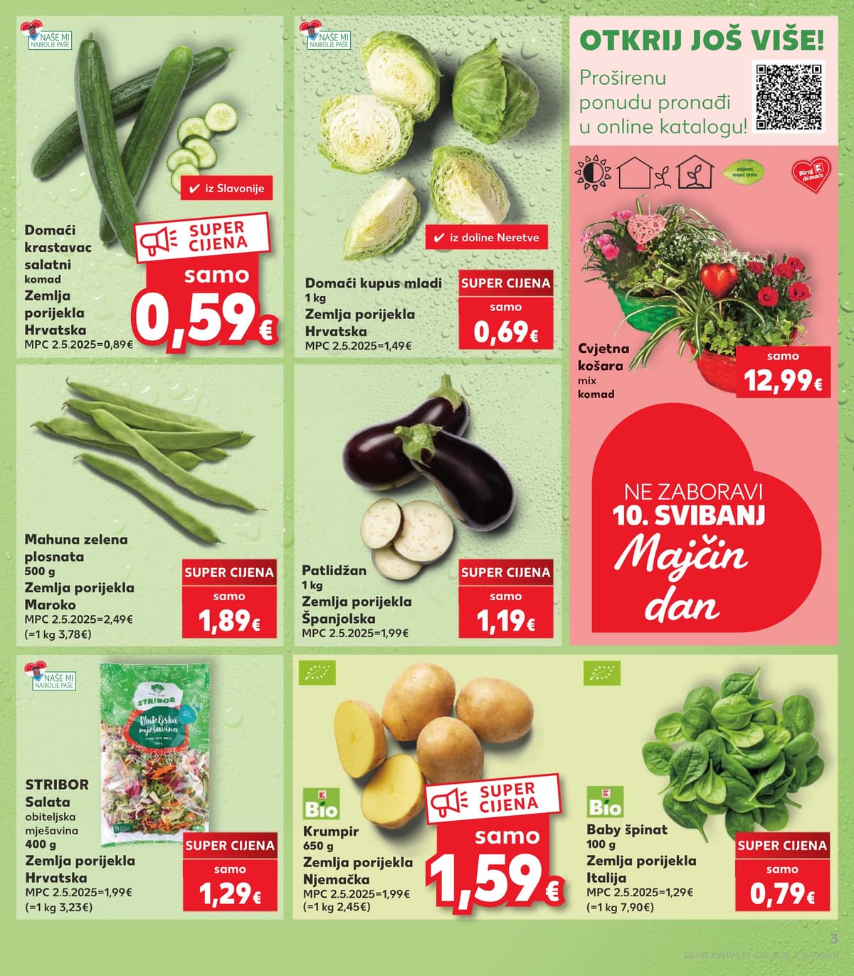 Stranica 3. Kaufland kataloga - Tjedna Akcija od 03.05.2026.